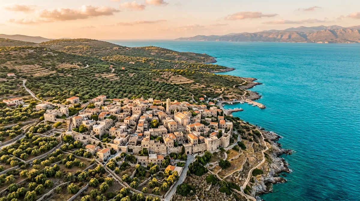 Chios : carte et situation géographique de l'île grecque en mer Égée